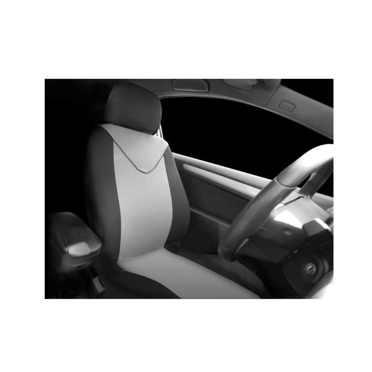 Univerzalna prevleka za avtomobilski sedež Car+ prednja, črna/ siva_1