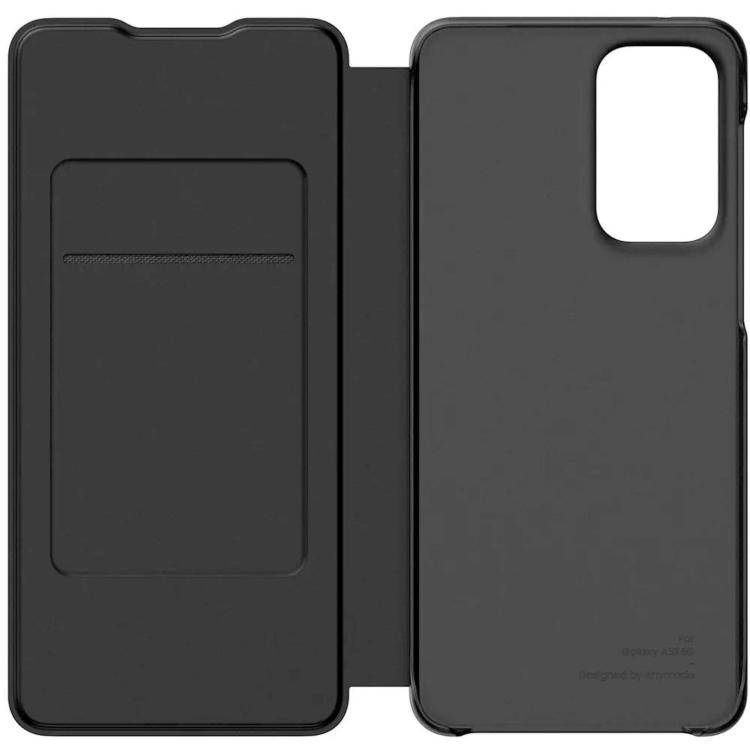 Originalna preklopna torbica Samsung A53 5G, črna