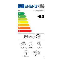 Pralni stroj AEG L7FRE48S, 8 kg, parna funkcija_2