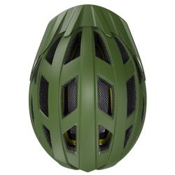 Kolesarska čelada Outdoor Master GEM, MIPS, temno zelena, M