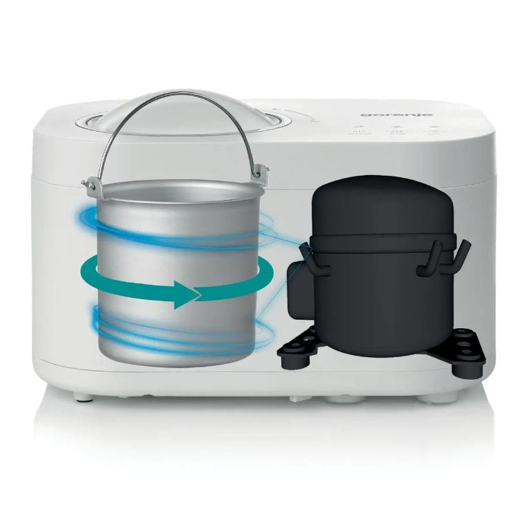 Aparat za pripravo sladoleda Gorenje ICM10W, 1 l