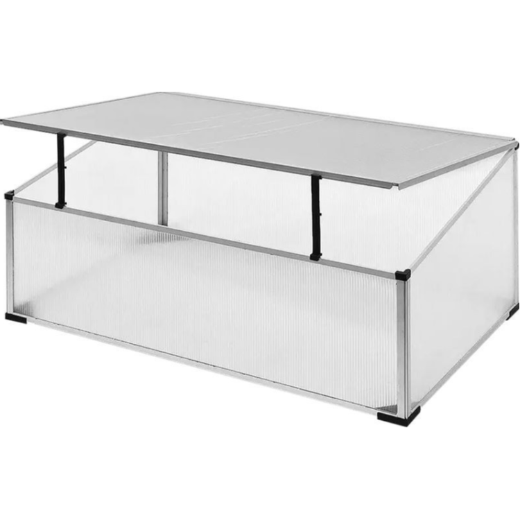 Rastlinjak Alu, 100x60x60/30 cm