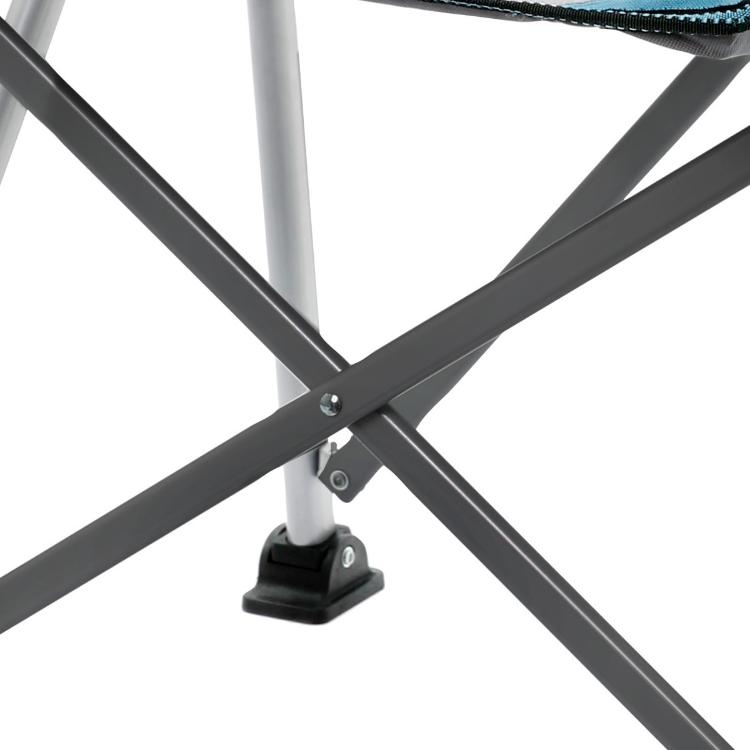 Stol za kampiranje Brunner RAPTOR CLASSIC, modro siv