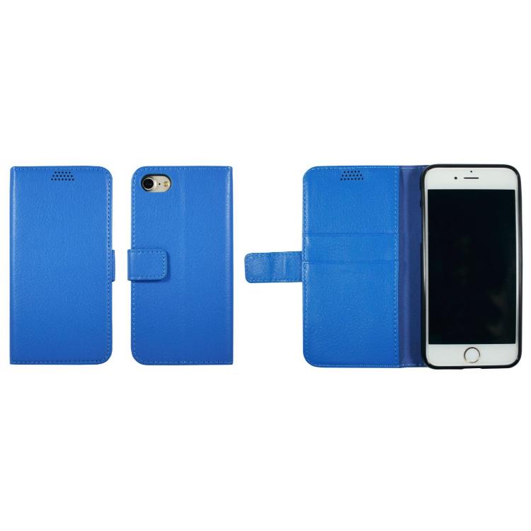 Apple iPhone 7/8, preklopna torbica (WLG), modra_1