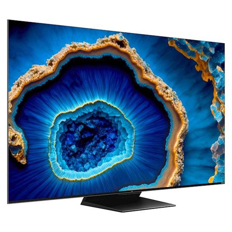 Televizor TCL 65C805 4k Ultra HD, Mini LED, QLED, Smart TV, diagonala 165 cm