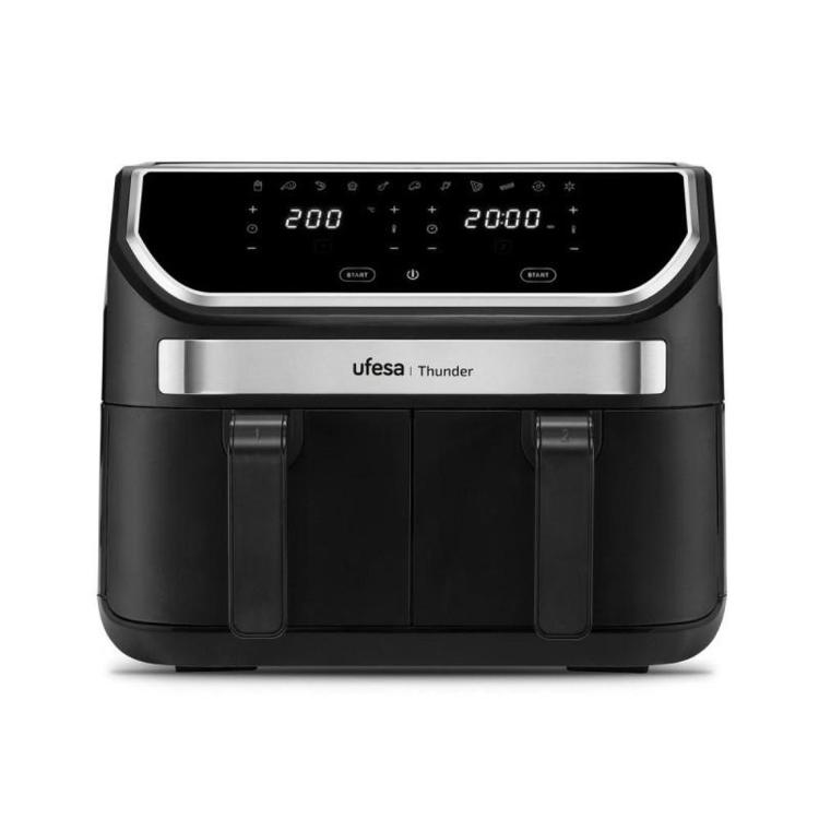 Digitalni zračni cvrtnik z dvojno posodo Ufesa 9L Thunder 1700W