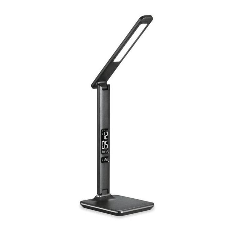 Usnjena namizna LED-svetilka Platinet PDLU13, črna_1