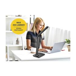 Usnjena namizna LED-svetilka Platinet PDLU13, črna_2
