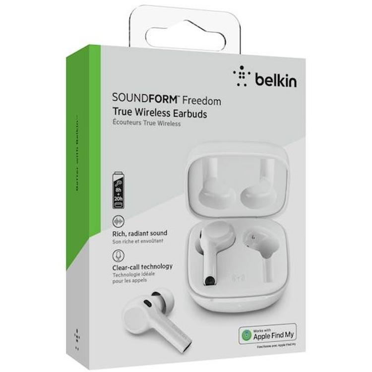 Brezžične slušalke Belkin SOUNDFORM Freedom, bele_4