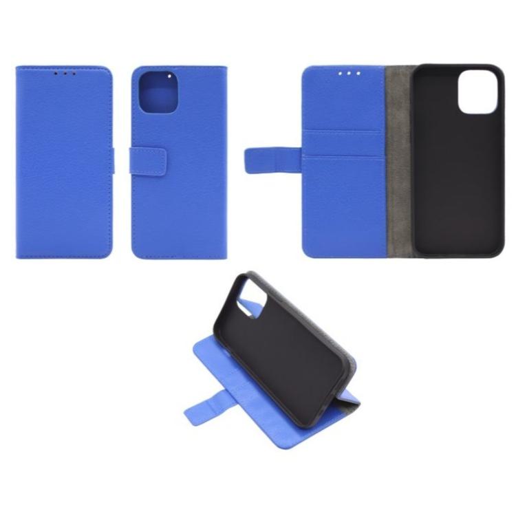 Apple iPhone 12 / 12 Pro, preklopna torbica (WLG), modra_1