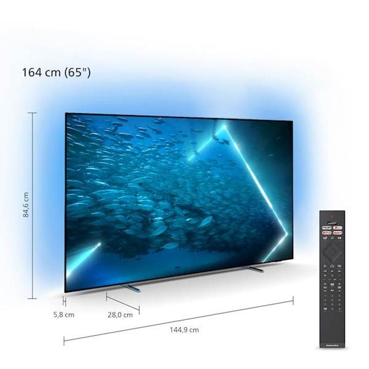 Televizor Philips 65OLED707 OLED 4K UHD OS Android P5 Dolby Atmos, diagonala 164 cm_1