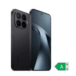 Xiaomi 17T Pro, črna izvedba, sprednji in zadnji pogled, velik OLED zaslon in trojni fotoaparat.