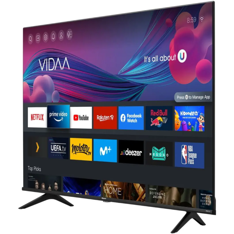 Televizija Hisense DLED 70A6BG 4K Ultra HD, diagonala 177 cm_1