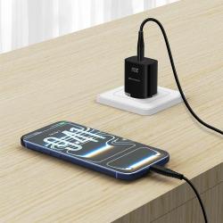 Copilot said: Hitri stenski polnilnik Swissten Edge GaN 20 W v elegantni črni izvedbi z USB‑C Power Delivery izhodom omogoča hitro in učinkovito polnjenje pametnih telefonov, tablic ter drugih združljivih naprav. Swissten Edge GaN 20 W z napredno tehnologijo galijevega nitrida (GaN), kompaktnim ohišjem in majhnimi dimenzijami združuje visoko energetsko učinkovitost, manjše segrevanje ter priročno uporabo doma, v pisarni ali na poti.