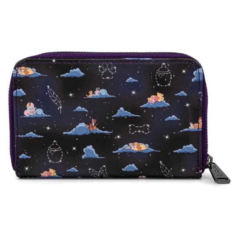 Denarnica Loungefly Disney Classic Clouds AOP, zadrga_1