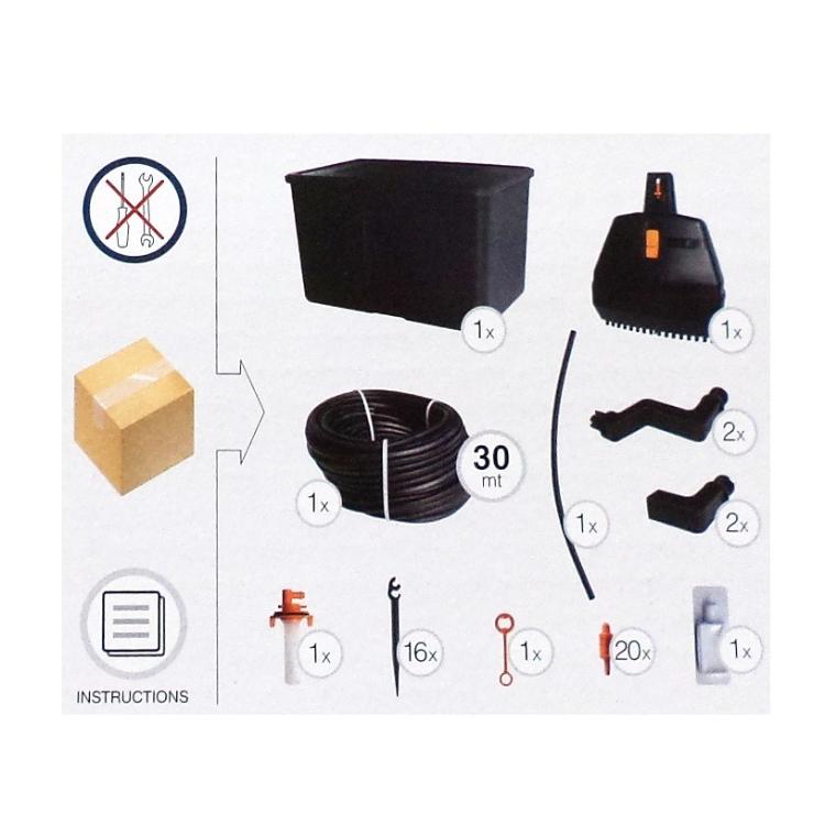 Set kapljičnega namakanja G.F. AQUAFLORA Smart 16
