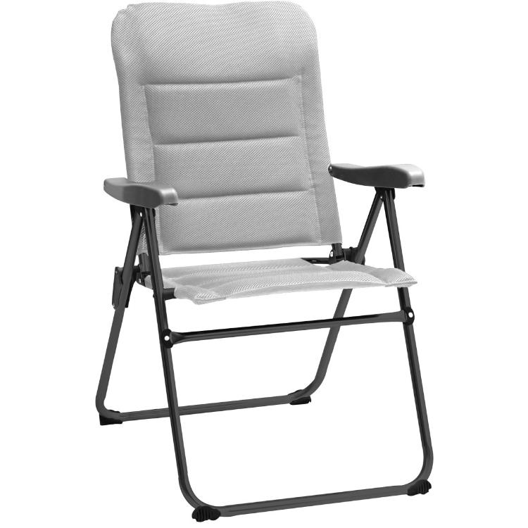 Stol za kampiranje Brunner Skye 3D Compact, siv