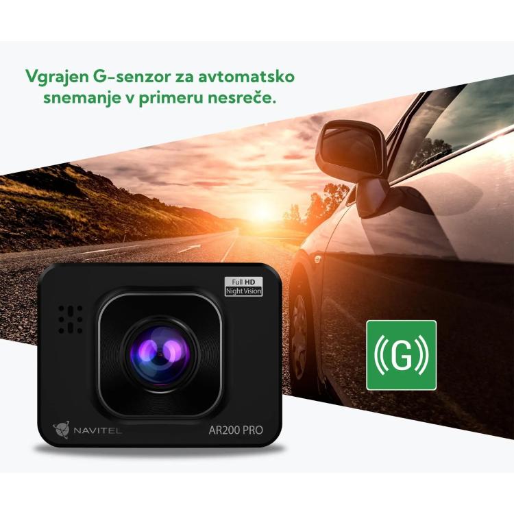 Avto kamera Navitel AR200 Pro, FullHD, 2", night vision, 140° snemalni kot