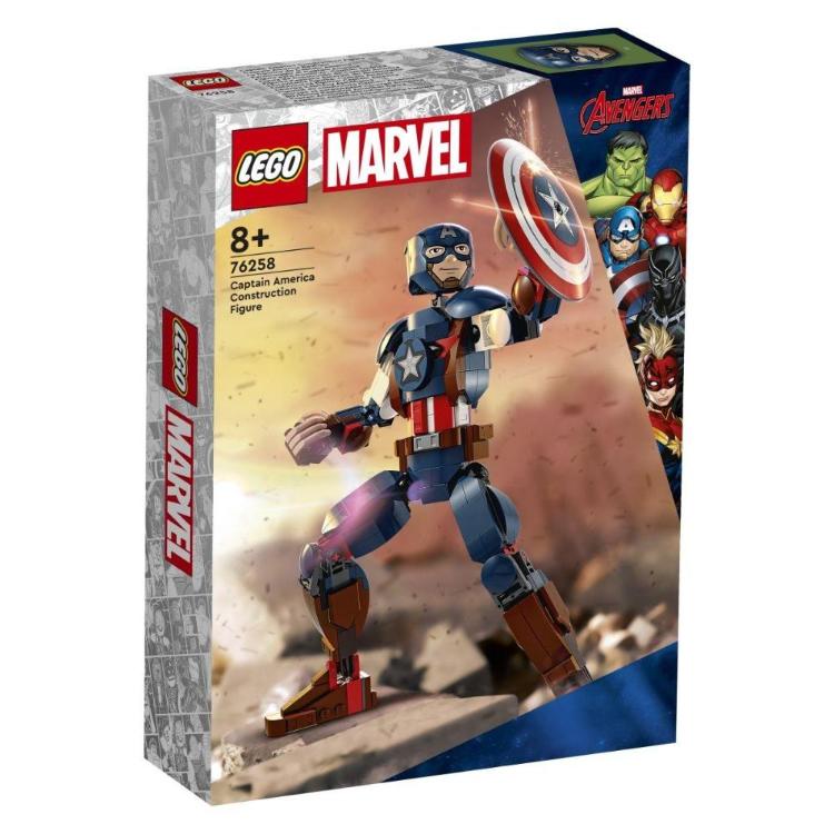 Lego Super Heroes Konstrukcijska figura Stotnik Amerika - 76258