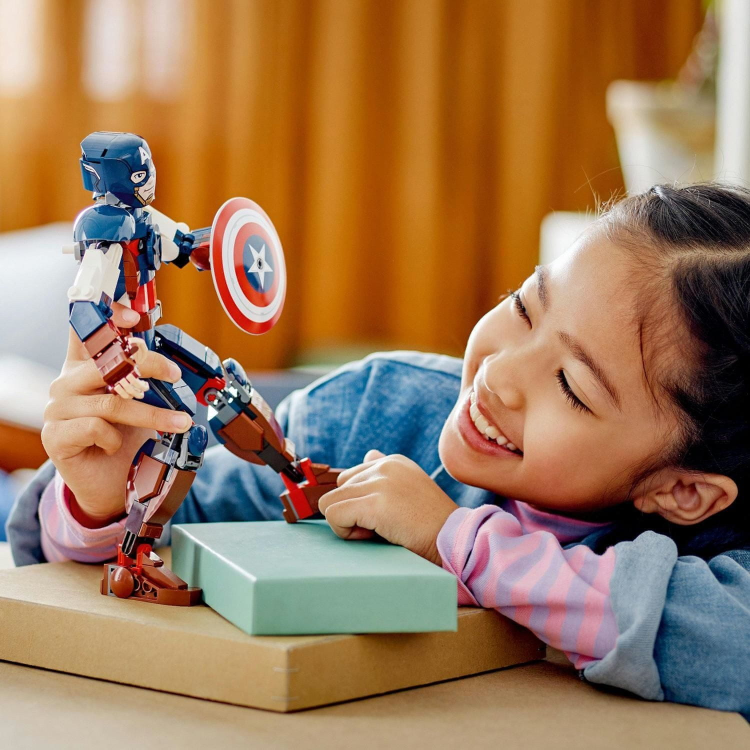 Lego Super Heroes Konstrukcijska figura Stotnik Amerika - 76258
