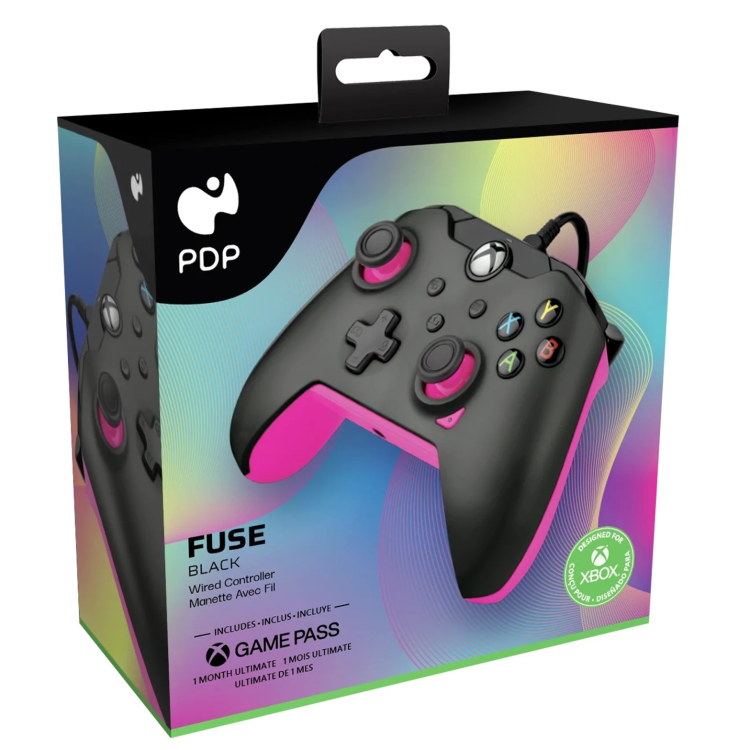 Kontroler PDP Fuse za Xbox, roza