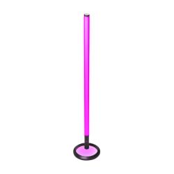 JBL PartyLight Stick LED luč z vijolično osvetlitvijo na krožnem podstavku.
