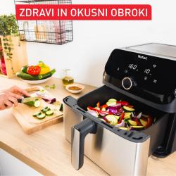 Cvrtnik na vroč zrak Tefal Easy fry mega EY855D10: