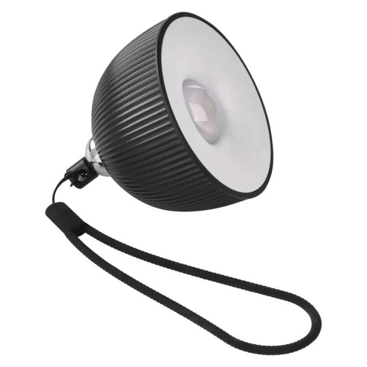 Namizna LED svetilka Emos SOPHIE, polnilna, črna