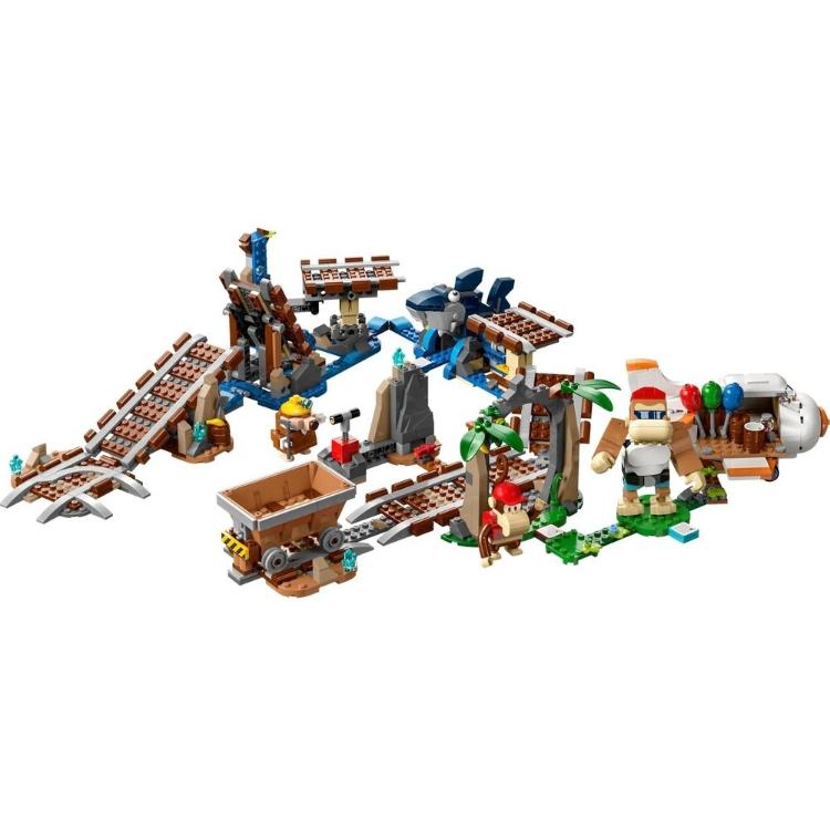 Lego Super Mario Razširitveni komplet Diddy Kongova vožnja z rudniškim - 71425