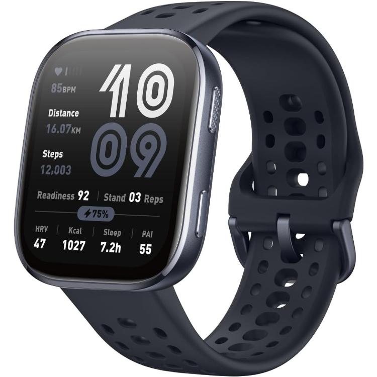 Pametna ura Amazfit Bip 6  AMOLED zaslon, GPS, črna