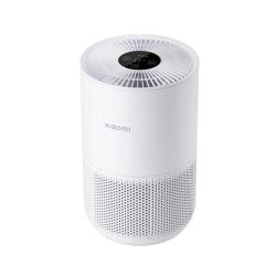 Xiaomi Smart Air Purifier 4 Compact, kompaktan čistilec zraka v beli barvi, sprednji pogled.
