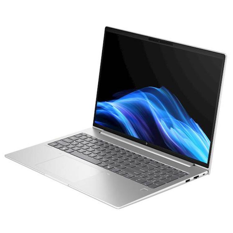 HP EliteBook prenosnik z ozkimi robovi zaslona, numerično tipkovnico in profesionalnim poslovnim dizajnom.