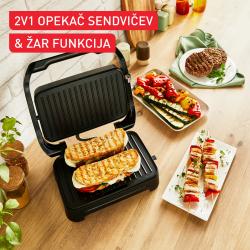 Opekač sendvičev Tefal Inicio Compact GC270D10