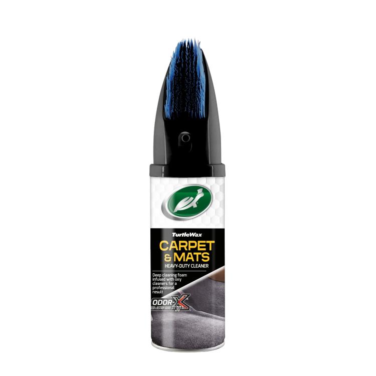 Čistilo Turtle Wax za tekstilne in gumi preproge s ščetko, 400 ml