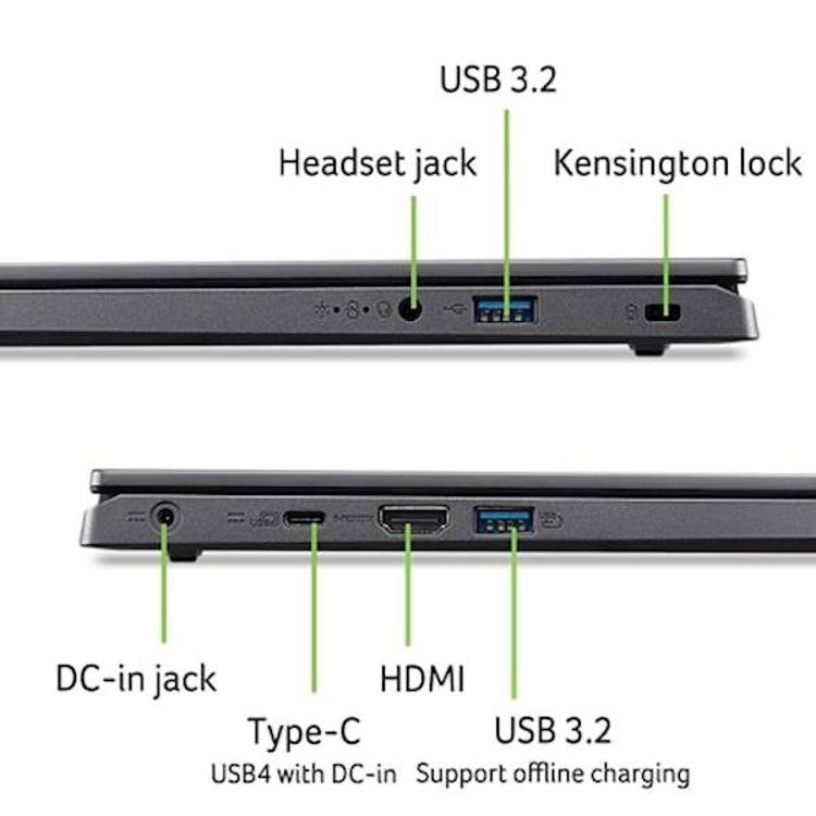 Prenosni računalnik ACER Aspire A15 41M-R4DU R7-8840HS / 16 GB / SSD