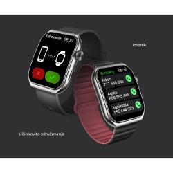 Pametna ura Forever Verfi SWM-300, 1.96" AMOLED zaslon, IP67, črna