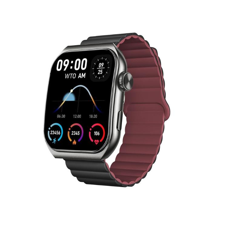 Pametna ura Forever Verfi SWM-300, 1.96" AMOLED zaslon, IP67, črna