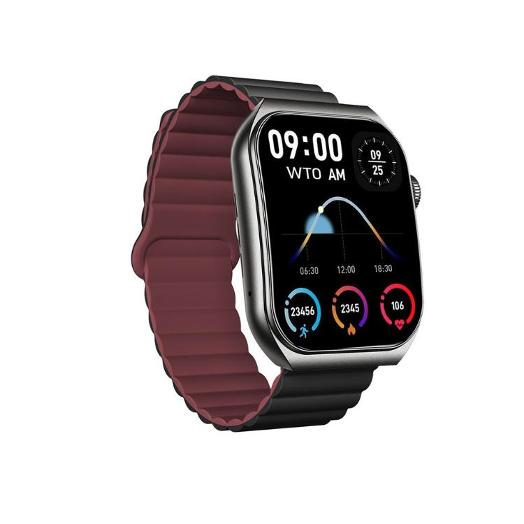 Pametna ura Forever Verfi SWM-300, 1.96" AMOLED zaslon, IP67, črna