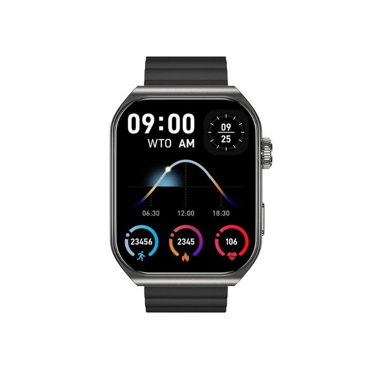 Pametna ura Forever Verfi SWM-300, 1.96" AMOLED zaslon, IP67, črna