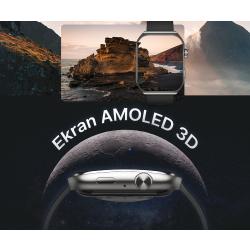 Pametna ura Forever Verfi SWM-300, 1.96" AMOLED zaslon, IP67, črna