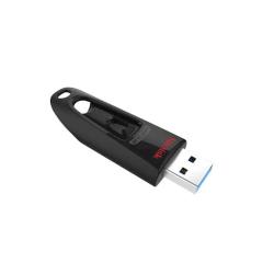 USB ključ SanDisk Ultra, USB 3.0, 32 GB, črn, brez pokrovčka - drsnik
