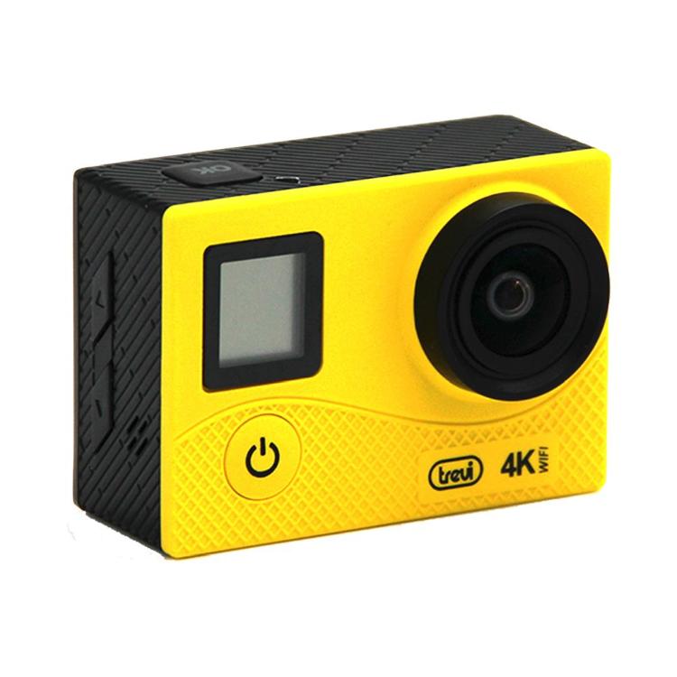 Aktivna športna kamera TREVI GO 2500-4K, 4K-UHD, WiFi, rumena_3