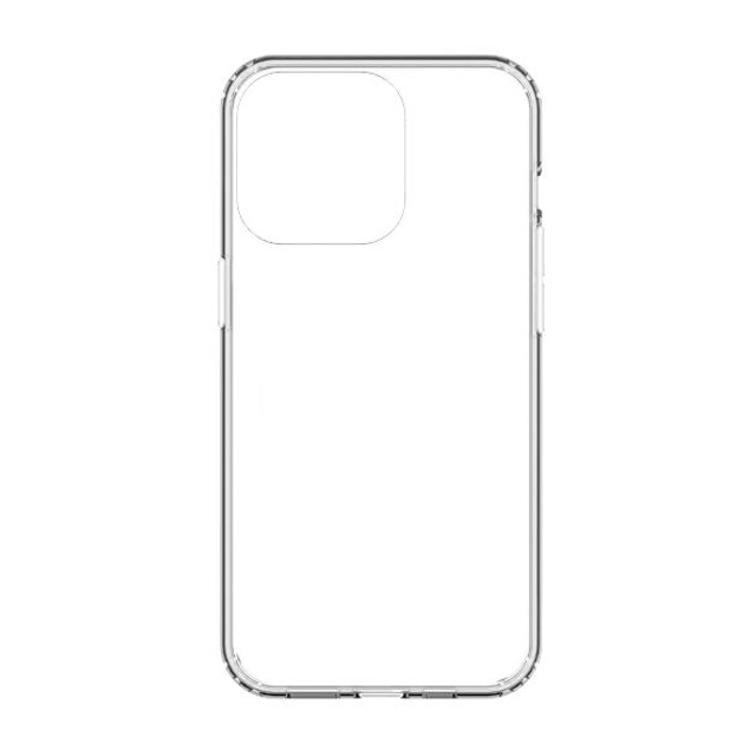 Gumiran ovitek (TPUA) za Apple iPhone 14 Pro Max, prozoren