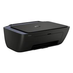 Večfunkcijska brizgalna naprava HP DeskJet 2921 s kompaktno zasnovo in sprednjim izhodnim pladnjem.