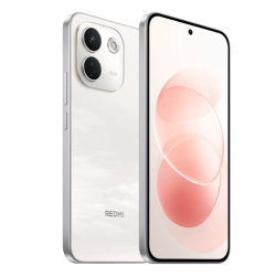 Xiaomi Redmi Note 17 PRO MAX 5G 8/256GB, bel Redmi telefon, sprednji in zadnji pogled, dvojna kamera.