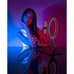 Selfie ring CellularLine Mini Multicolor