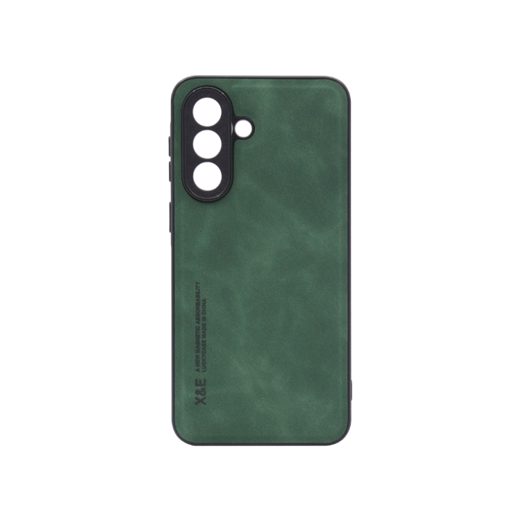 Zelen zaščitni ovitek Cloudy za Samsung Galaxy A57 5G z mehkim mat videzom in natančnimi izrezi za kamero