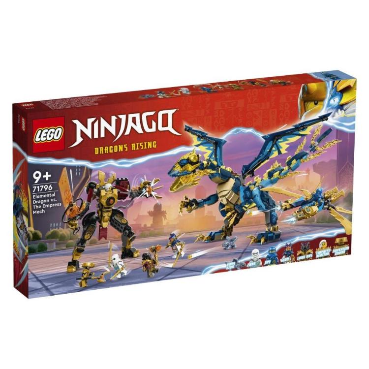 Lego Ninjago Elementarni zmaj proti Imperatorkinemu robotskemu oklepu - 71796