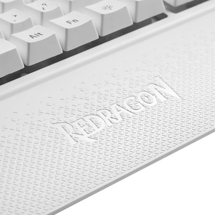 Tipkovnica Redragon Shiva 512 RGB, gaming, bela