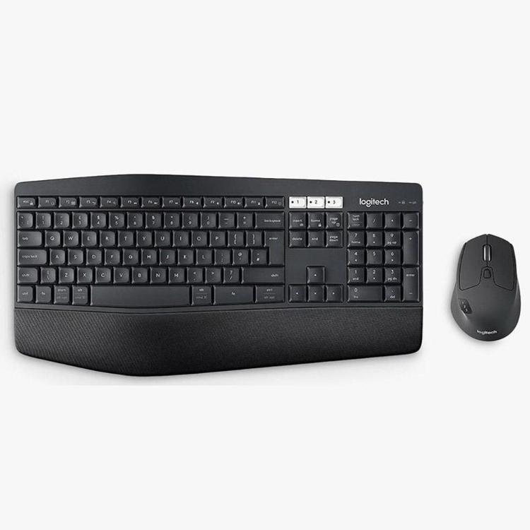 Brezžična tipkovnica Logitech MK850 Performance, črna + miška
